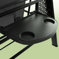 thumbnail image 5 of VEIKOUS Outdoor 3-Seat Porch Swing Glider w/Adjustable Canopy and Thickened Cushion for Patio, Gray, 5 of 17