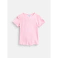 thumbnail image 3 of Stitch Toddler Girls Short Sleeve Tee and Cotton Skirtall Set, 2 Piece, Sizes 12M-5T, 3 of 3
