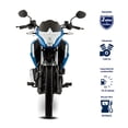 thumbnail image 2 of Motocicleta 125Z NEGRO AZUL Italika Motocicleta Linea Z, 2 of 4