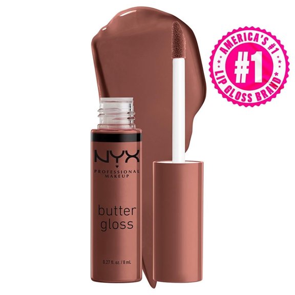 Brillo de labios Nyx Professional Makeup Butter Gloss Ginger Snap 8 ml