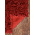 thumbnail image 4 of Linon Home Decor New Flokati Area Rug Collection, Red, 10 x 16, 4 of 6