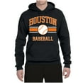 thumbnail image 2 of Wild Bobby City of Houston Baseball Fantasy Fan Sports Unisex Hoodie Sweatshirt, Black, Medium, 2 of 6