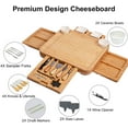 thumbnail image 5 of Charcuterie Board Set | Cheese Boards and Knife Set | Charcuterie Serving Boards Gift Set for Housewarming|Wedding Gifts|Women Gifts|Wine Gifts|Boss Gifts|Bridal Shower Gifts|Romantic Gifts, 5 of 7