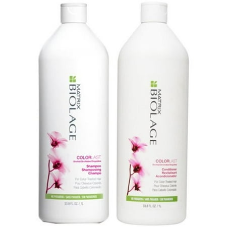 Biolage Shampoo And Conditioner - Biolage ColorLast Shampoo and Conditioner Duo Set, 33.8 Oz