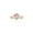 Pink Ice, variant on Rings for Women 14K Gold Plated Silver Halo of Diamond Birthstone Ring 6X4MM Gemstone October Pink Ice Jewelry for Women Size 8