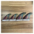 thumbnail image 3 of 2 Quad Surfboard Fins Made Of Fiberglass, 3 of 6