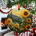 thumbnail image 2 of Sunflowers Christmas Ornament, Ceramic/Acrylic Ornament, Keepsake for Mother’s Day, Valentine’s Day Decoration, Festive Gift Ornament, 2025 Edition, 2 of 5