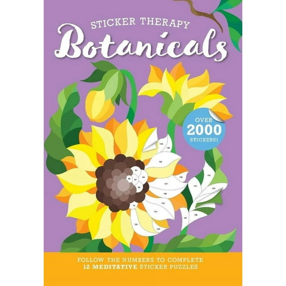 Sticker Therapy Sticker Therapy: Botanicals: Sticker Activity Book, (Paperback)
