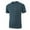 Blue1, variant on Lmnyox Athletic Tops Men's Summer Quick Dry Short Sleeve T Shirts Solid Color Crew Neck Sport Running Shirts