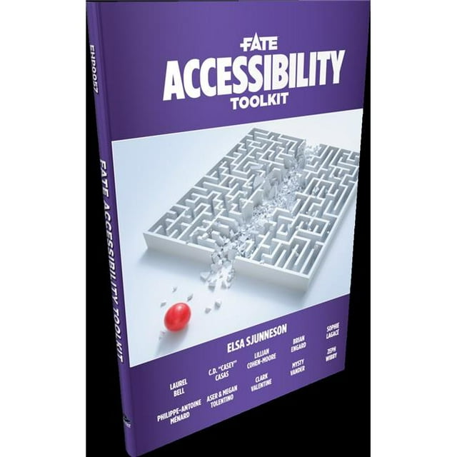Evil Hat Productions EHP0057 Fate Accessibility Toolkit Role Playing Game