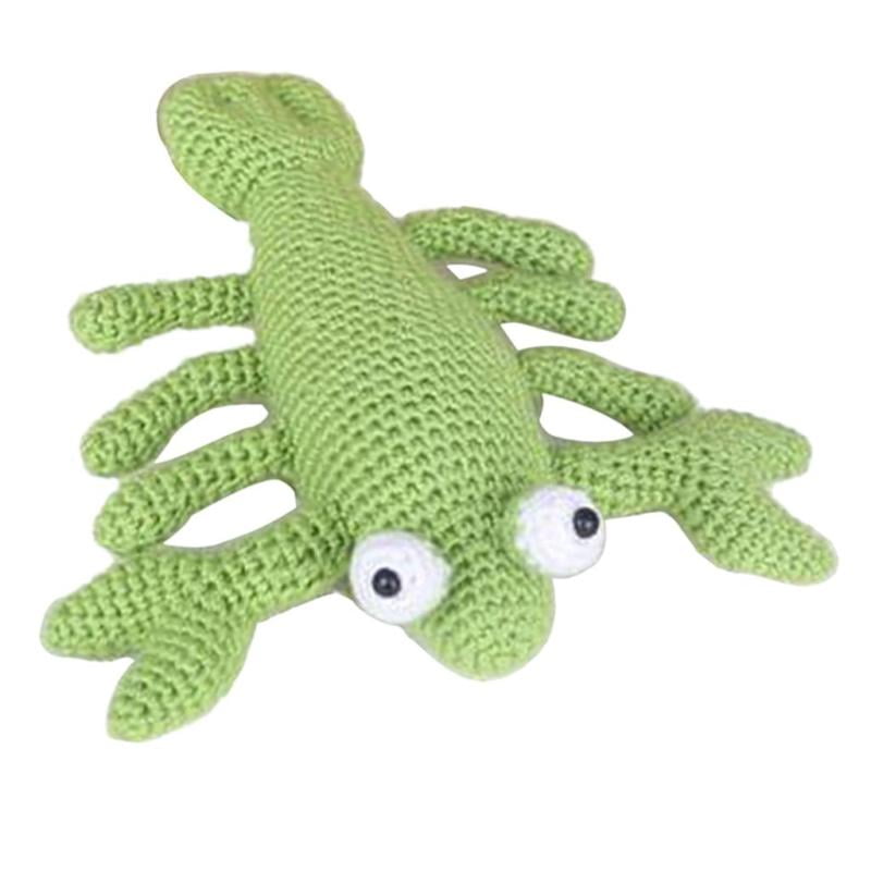 Creative Lobster Doll Crochet Knitting Kit DIY Handmade Crocheted Ornaments