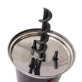 thumbnail image 4 of 3 Tier Stainless Steel Luxury Cheese Cascading Fondue Chocolate Fountain Machine, 4 of 5