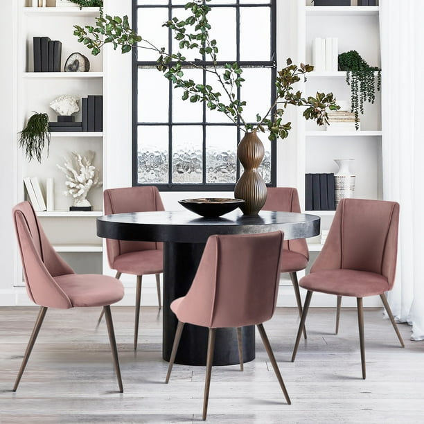 Homy Casa Dining Chairs Set of 2 Velvet Dining Chairs with