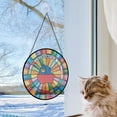 thumbnail image 5 of Liechtenstein Travel Decor Suncatcher Stained Glass Window Hanging, Gift for Traveller, Collection of Country Travel Souvenirs for Family and Friends, Liechtenstein Map and Flag Décor, 5 of 6