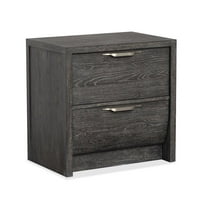 Magnussen Home Kinsley Black Heron Drawer Nightstand