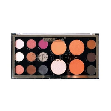 BEAUTY TREATS Shape Your Face Palette, Blusher, Eyebrows, EYES, Eyeshadow, FACE, Highlight & Shimmer, Makeup Sets Face Palette