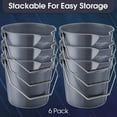 thumbnail image 6 of 6 Heavy Duty 2.5 Gallon Buckets with Handle and Spout for Cleaning and Storage (), 6 of 6