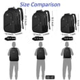 thumbnail image 3 of MATEIN School Laptop Backpack, Large TSA Friendly College Computer Bookbag with Laptop Compartment Fits 17 Inch Notebook, Water Resistant Business Work Travel Bag, Gradu, 3 of 9