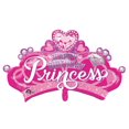 thumbnail image 1 of Anagram 32 Princess crown & gem Foil Mylar Balloon, Multicolor, 1 of 2