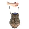 thumbnail image 1 of New!!Hanging Brown Solar Lantern Iron Lamp Ornament Solar Light Projection Lamp, 1 of 11