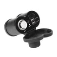 thumbnail image 2 of Cargador De Motocicleta Usb 12V Encendedor De Motocicleta Cargador USB Dual Soporte De Manillar Impermeable Negro ANGGREK Negro, 2 of 8
