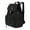 Black, variant on 30L Vintage Canvas Backpack Leather Rucksack Knapsack 15.7inch Laptop Tote Satchel College Shoulder Hiking Bag Black