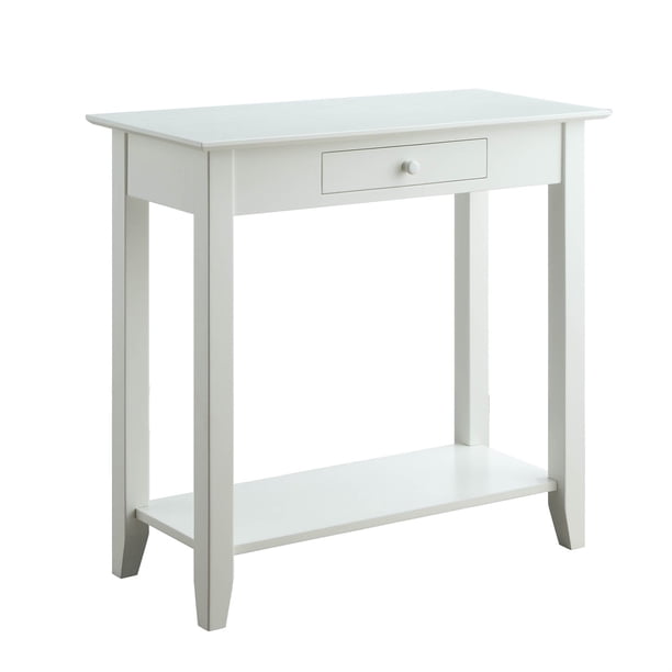 Mesa de recibidor American Heritage con cajón y estante(R6-283) Convenience Concepts R6-283