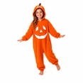 thumbnail image 4 of HTHLVMD Family Matching Pajamas, Family Halloween Pajamas Matching Sets, Halloween Pumpkin Costume Onesie Orange Plush Jumpsuit Zip Up Hooded Pajama Cosplay Outfit for Family Trick Or Treat Wear, 4 of 4