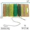 thumbnail image 5 of The Beadsmith 100% Hemp Cord – Emerald Colors – 1mm, 30 Foot Spool, 20LB Test Strength – Twine for Jewelry Making, Macrame, Paper Crafts, Gardening, Scrapbooking, Home Décor, DIY String Art & More, 5 of 6