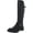 Black, variant on GBG Los Angeles Womens Silene Faux Leather Tall Knee-High Boots
