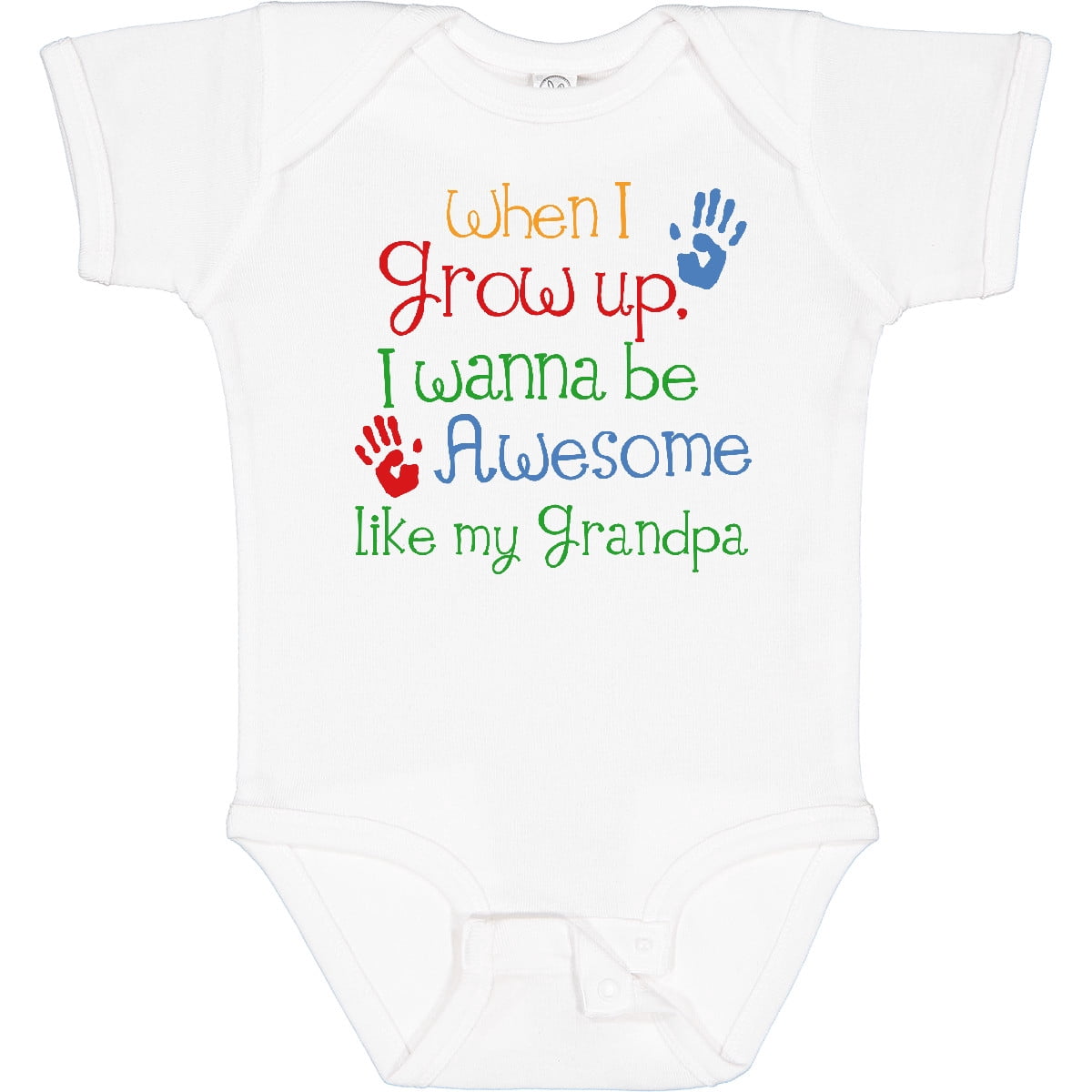 Inktastic Awesome Like My Grandpa Boys or Girls Baby Bodysuit