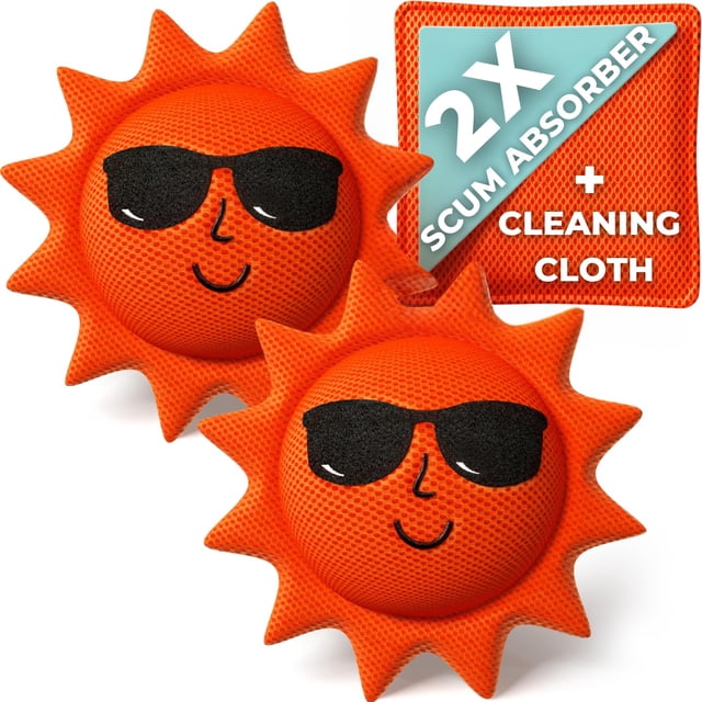 Absorbedor de suciedad para jacuzzi BubbyShine, esponja flotante para spa