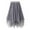Grey, variant on Landzoo One Women's A Line Fairy Elastic Waist Tulle Midi Skirt High Waist Skirts Mesh Dress Solid Color Irregular Yarn Skirt Beautiful Casual Women's Skirt