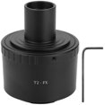 thumbnail image 1 of T2-FX Metal Adapter Ring for 23.2mm T Mount Microscope to for Fuji FX Mount Camera, 1 of 4