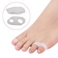 thumbnail image 2 of OPOLSKI 1 Pair Silicone Gel Little Toe Separator Hallux Valgus Bunion Guard Foot Care, 2 of 7