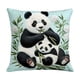 thumbnail image 2 of Funda De Almohada Funda de almohada de panda invernal, cojín decorativo festivo para sofá o cama, 40x40cm, 1 unidad JASKFLY, 2 of 7