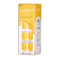 thumbnail image 3 of KISS imPRESS Color Press-On Manicure, Gel Nail Kit, PureFit Technology, Short Length, YOLO, Polish-Free Solid Color Mani, Includes Prep Pad, Mini File, Cuticle Stick, and 30 Fake Nails, 3 of 8