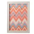 thumbnail image 2 of 24" Petit Bazaar Decorative Multicolored Zig-Zag Magnet Board with 3 Arrow Magnets, 2 of 2