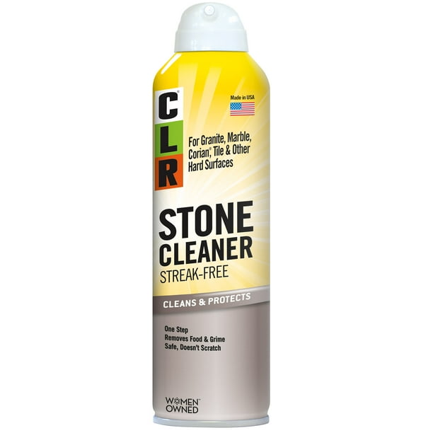 CLR Stone Cleaner, NonAbrasive, Cleans & Protects Granite, Marble