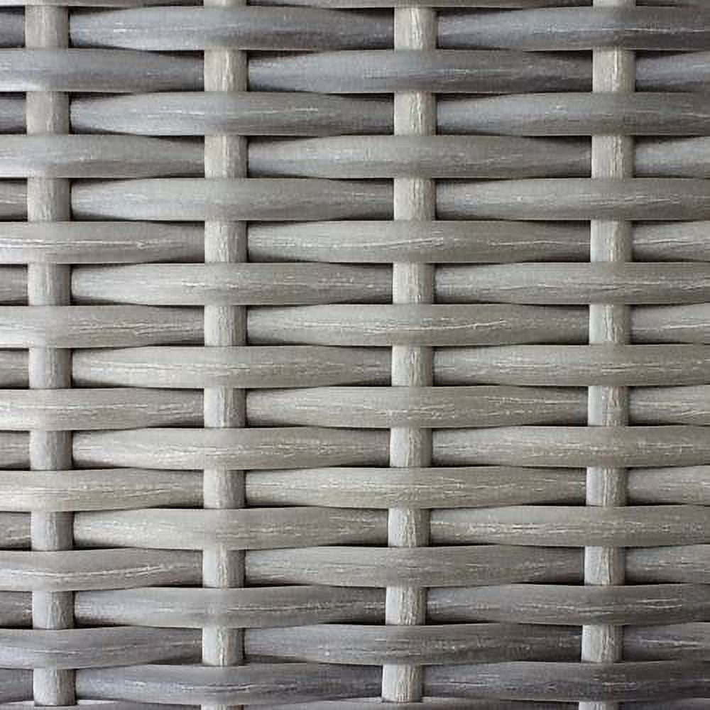 Amazonia Patio Dining Set with 6 Folding Palu Teak Chairs, Seating Capacity: 6