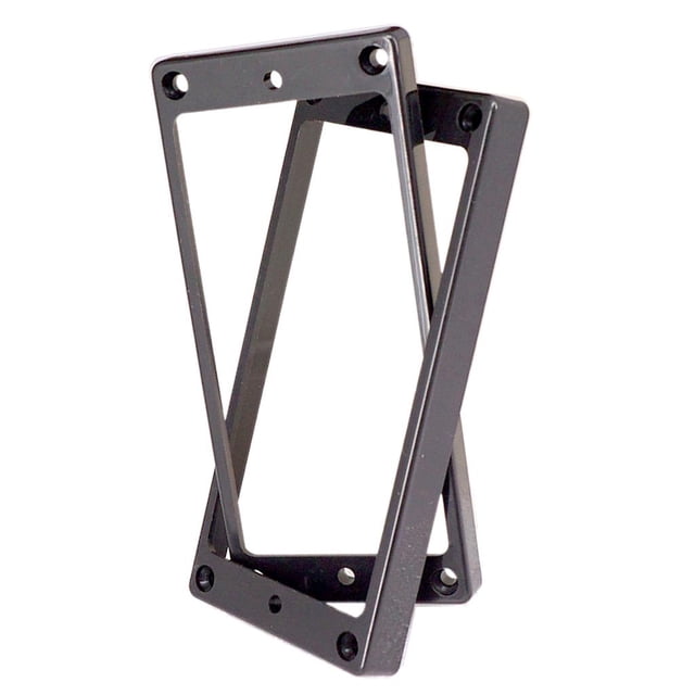 Anillos de Montaje de Pastilla de Plástico Negro CUTICAT 2 Piezas para Guitarra de 7 Cuerdas