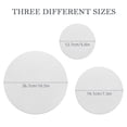 thumbnail image 6 of Tnobhg 60Pcs Set Felt Plate Dividers 3 Sizes Thick Round Stackable Cookware Pan China Dish Separators Pads Mats Protectors Kitchen Supplies, 6 of 8