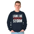 thumbnail image 5 of I Am the Storm Psalm 56 Scripture Sweatshirt for Men or Women Brisco Brands S, 5 of 6