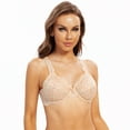 thumbnail image 5 of MELENECA Women's Full Coverage No Padding Plus Size Lace Underwire Bra Beige 42G, 5 of 6
