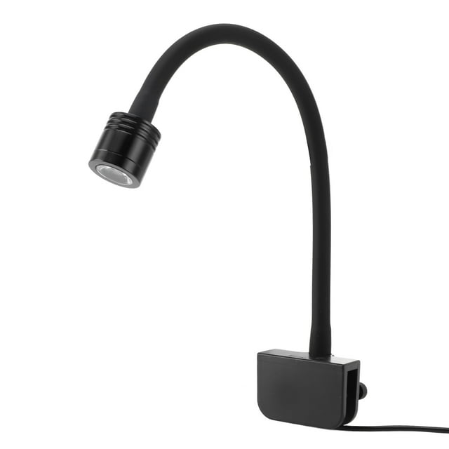 Energy Saving LED Beads, Lighting Effect 360 Adjustable Clamp Light for 3-6 Gallon Fish Tank, USB Plug 5V