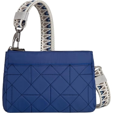 Travelon Anti-Theft Boho Clutch Crossbody, Lush Blue