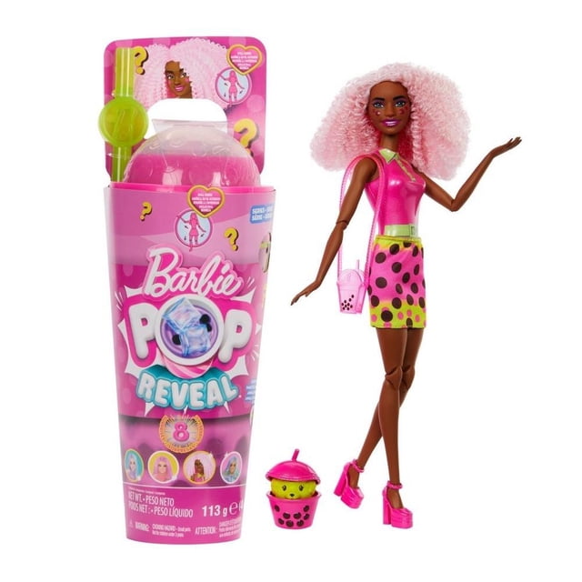 Muñeca Barbie Pop Reveal Boba Tea Berries