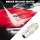 thumbnail image 3 of Adaptador de pistola de lavado a presión de acero inoxidable de 3/8" tono plateado universal para automóvil, 3 of 7