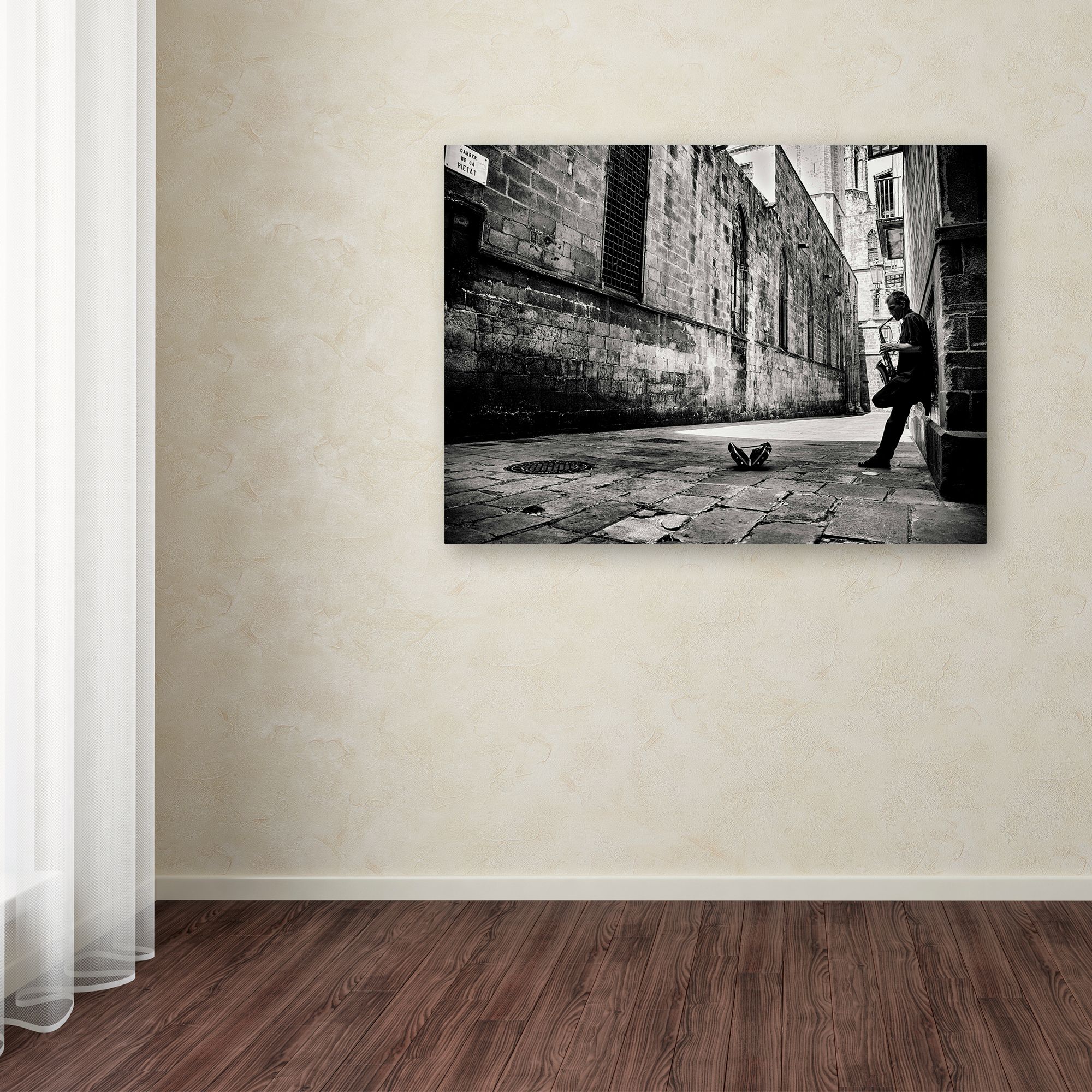 Gertjan Van Geerenstein 'Silent Street' Canvas Art