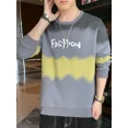 thumbnail image 4 of Sudaderas para hombre Estampado gráfico Ropa para hombre Camiseta sin capucha Top Jersey Y2k Vintage Oferta de bienvenida Otoño Novedades Sudadera, 4 of 4